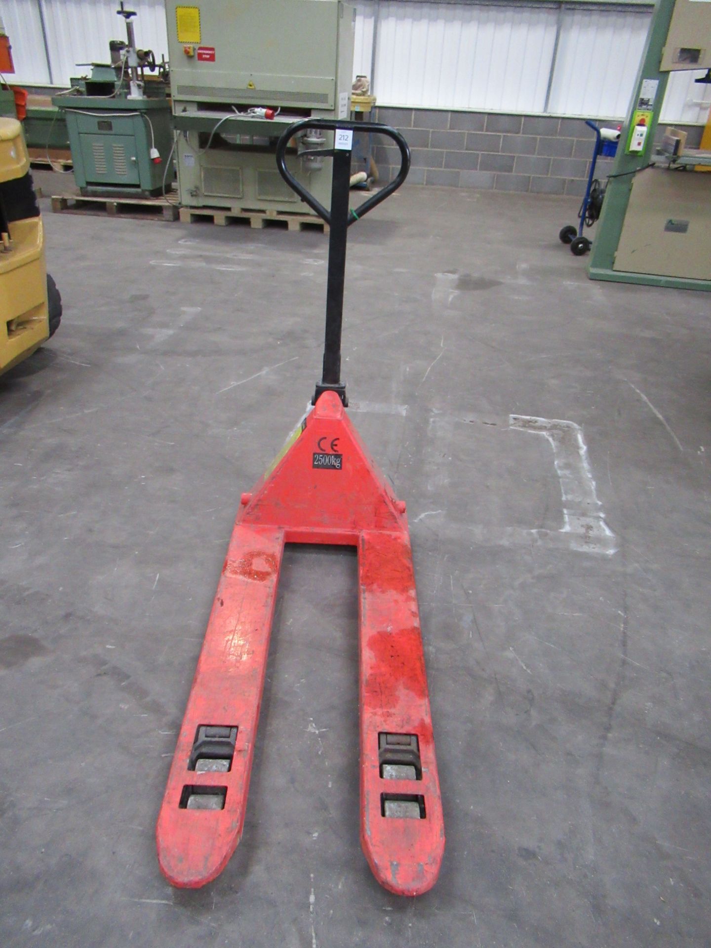 A 2500kg Pallet Truck. Please note there is a £5 Plus VAT Lift Out Fee on this lot - Image 2 of 2