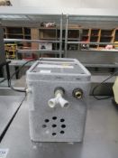 Low pressure pumped water treatment unit