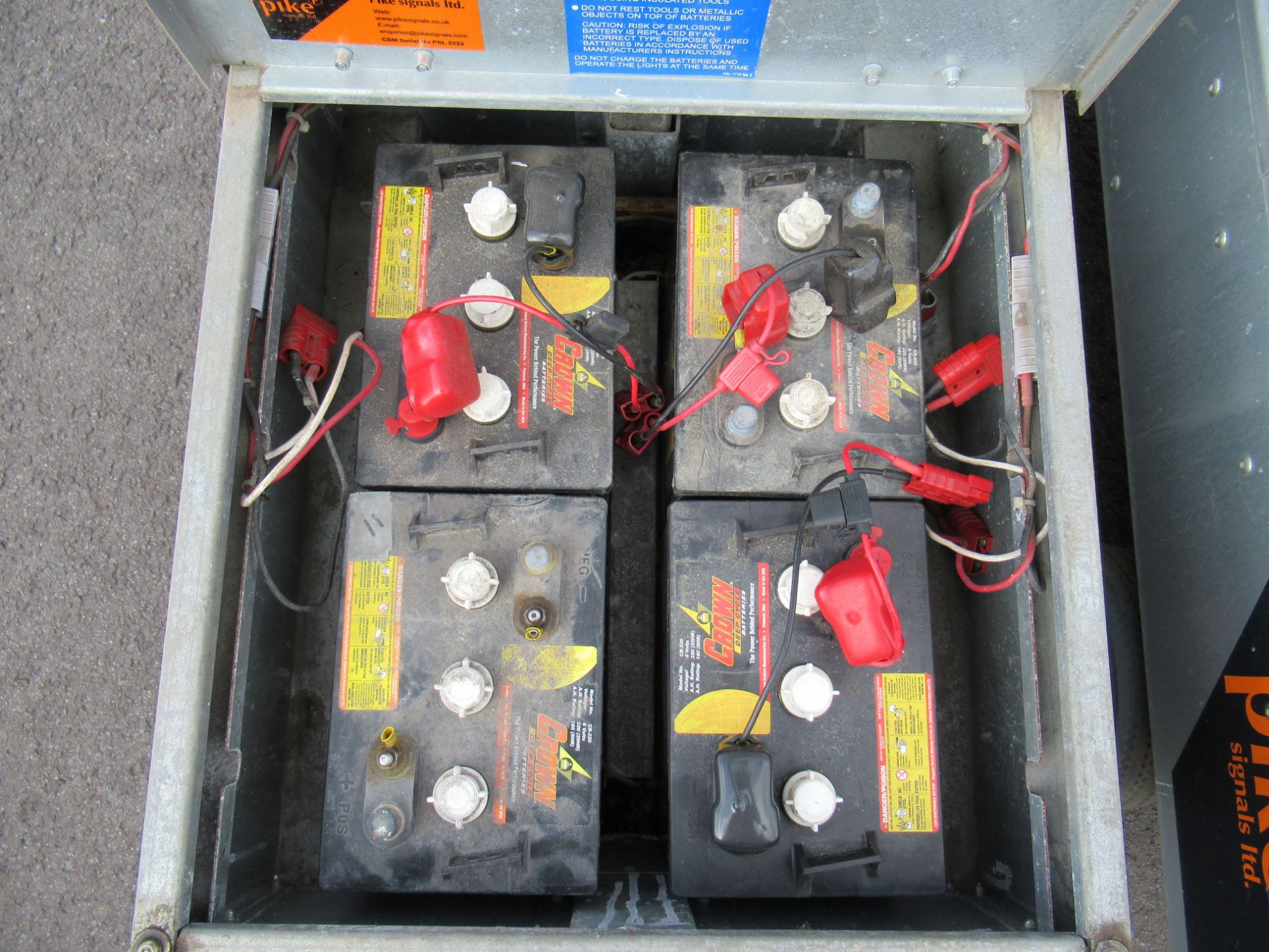 A Pair of Pike Signals Ltd "Pedestrian" Battery Powered Portable Light Units - Image 7 of 7