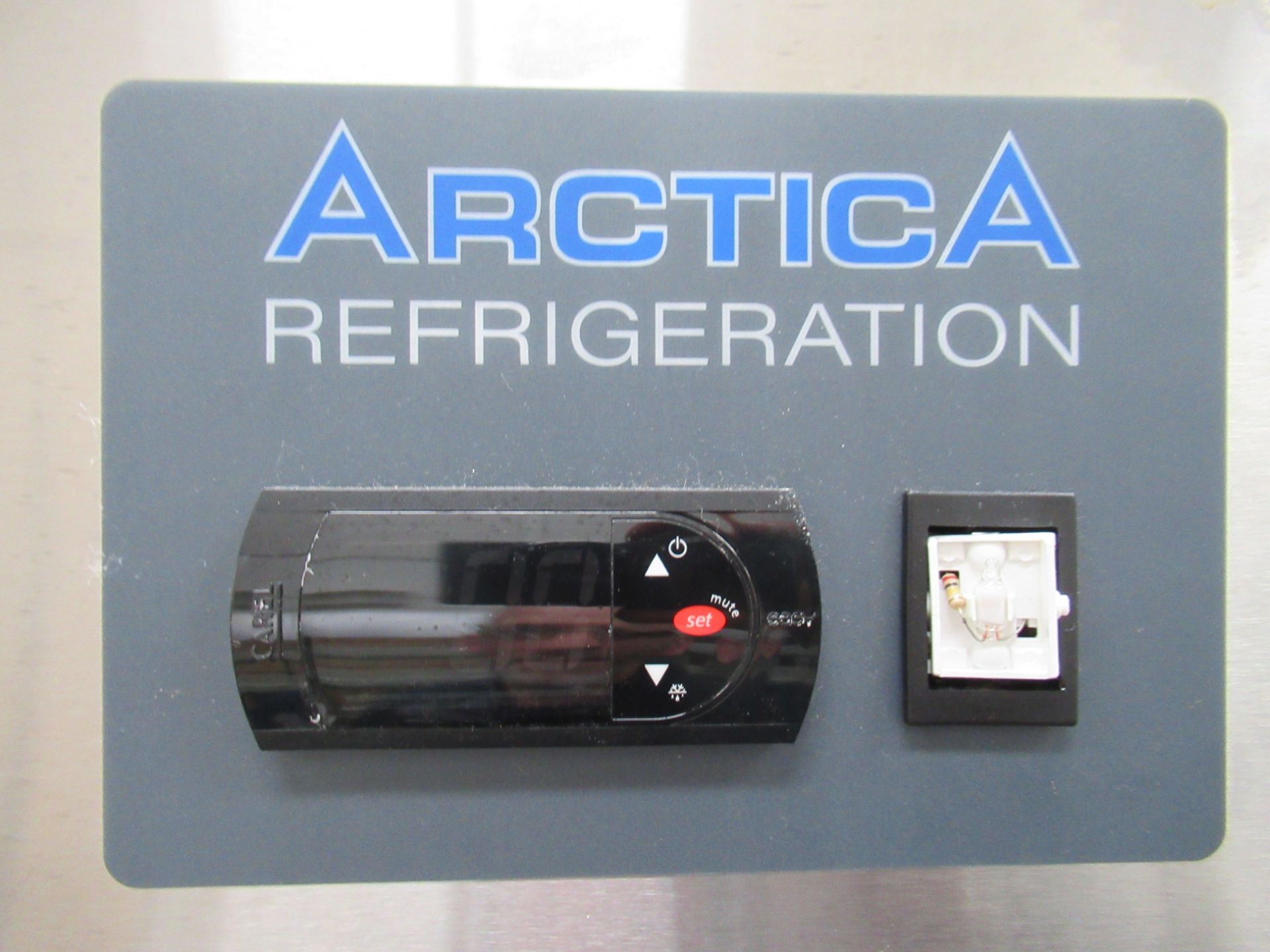 An Arctica Refrigeration stainless steel freezer - Image 3 of 4