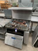 Elite Six Hob Gas Powered Commercial Oven