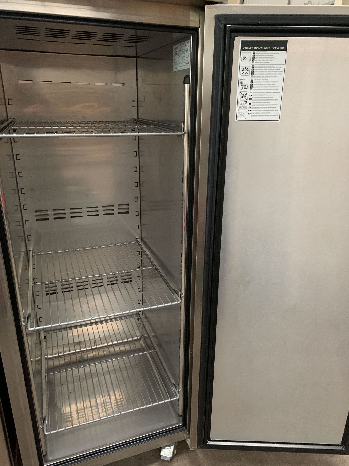 Foster Refrigeration Eco Pro 2 Stainless Steel Commercial Catering Upright Mobile Freezer - Model EP - Image 4 of 5