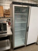 Tefcold FS1380 Glass Fronted Upright Fridge