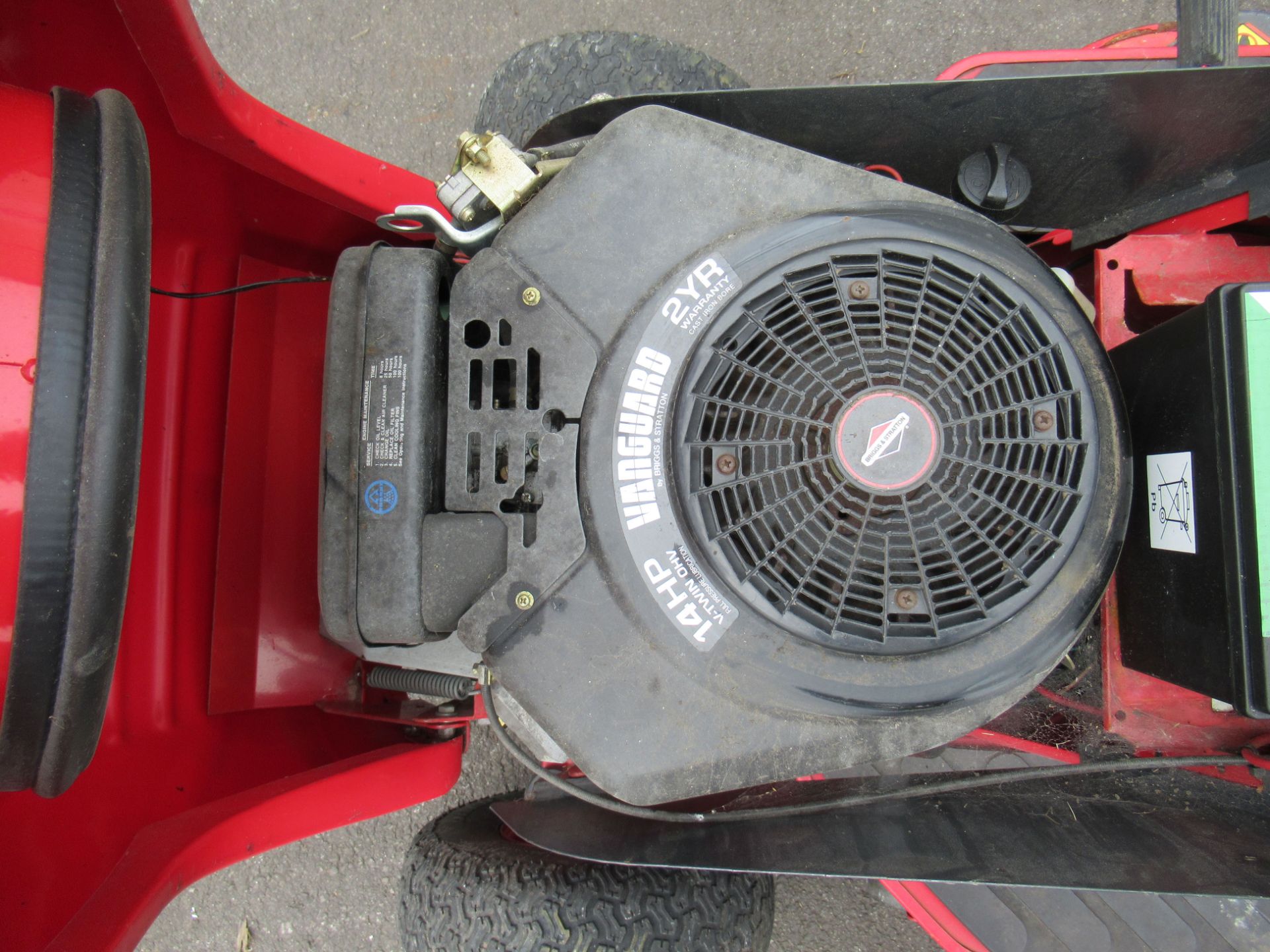 Countax Hydrostatic C400H Ride-On Lawnmower - Image 10 of 10