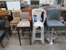 7x Assorted High Chairs