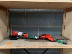 A Pneumatic Grinder and A C.P Pneumatic Wrench