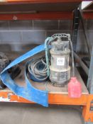 Submersible Dirty Water Pump and Hose - 110V