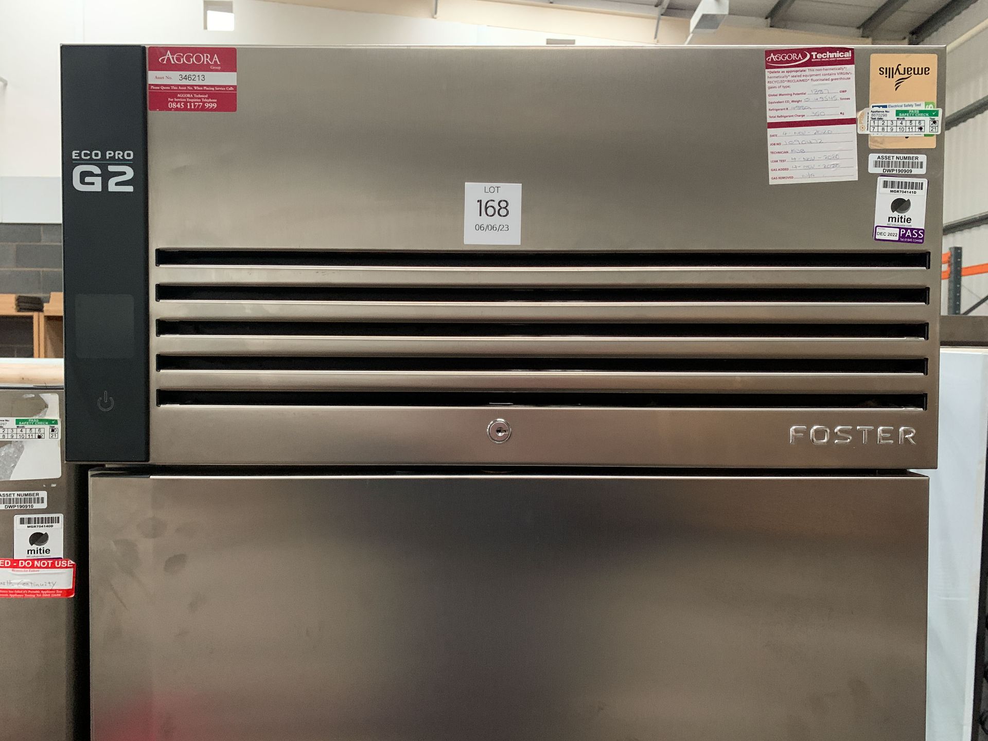 Foster Refrigeration Eco Pro 2 Stainless Steel Commercial Catering Upright Mobile Freezer - Model EP - Image 2 of 5