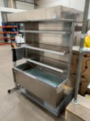 Zoin 3 Shelf Stainless Steel Refrigerated Storage Cabinet