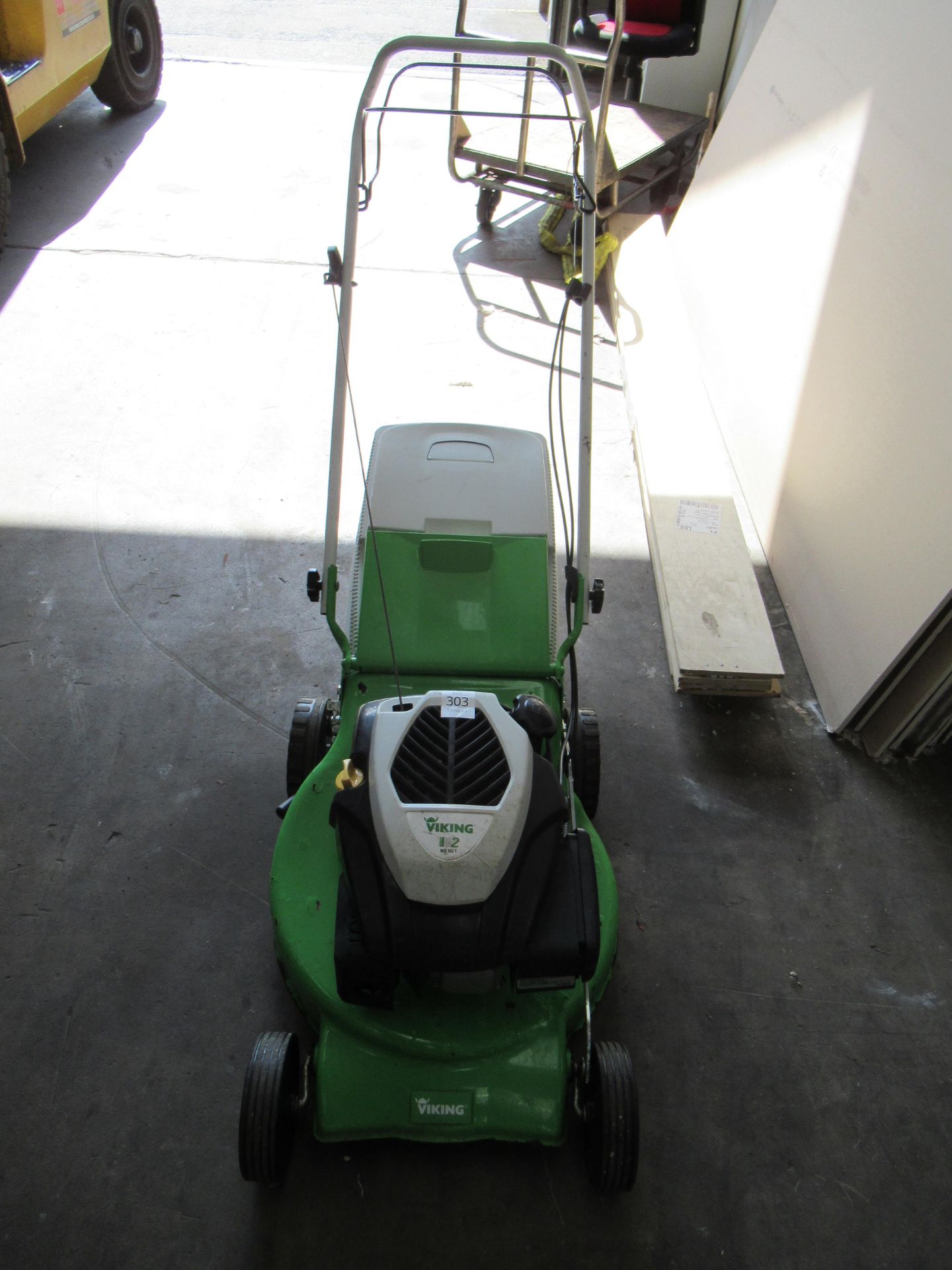 An 18" Viking Rotary Mower, Self Propelled with Box.