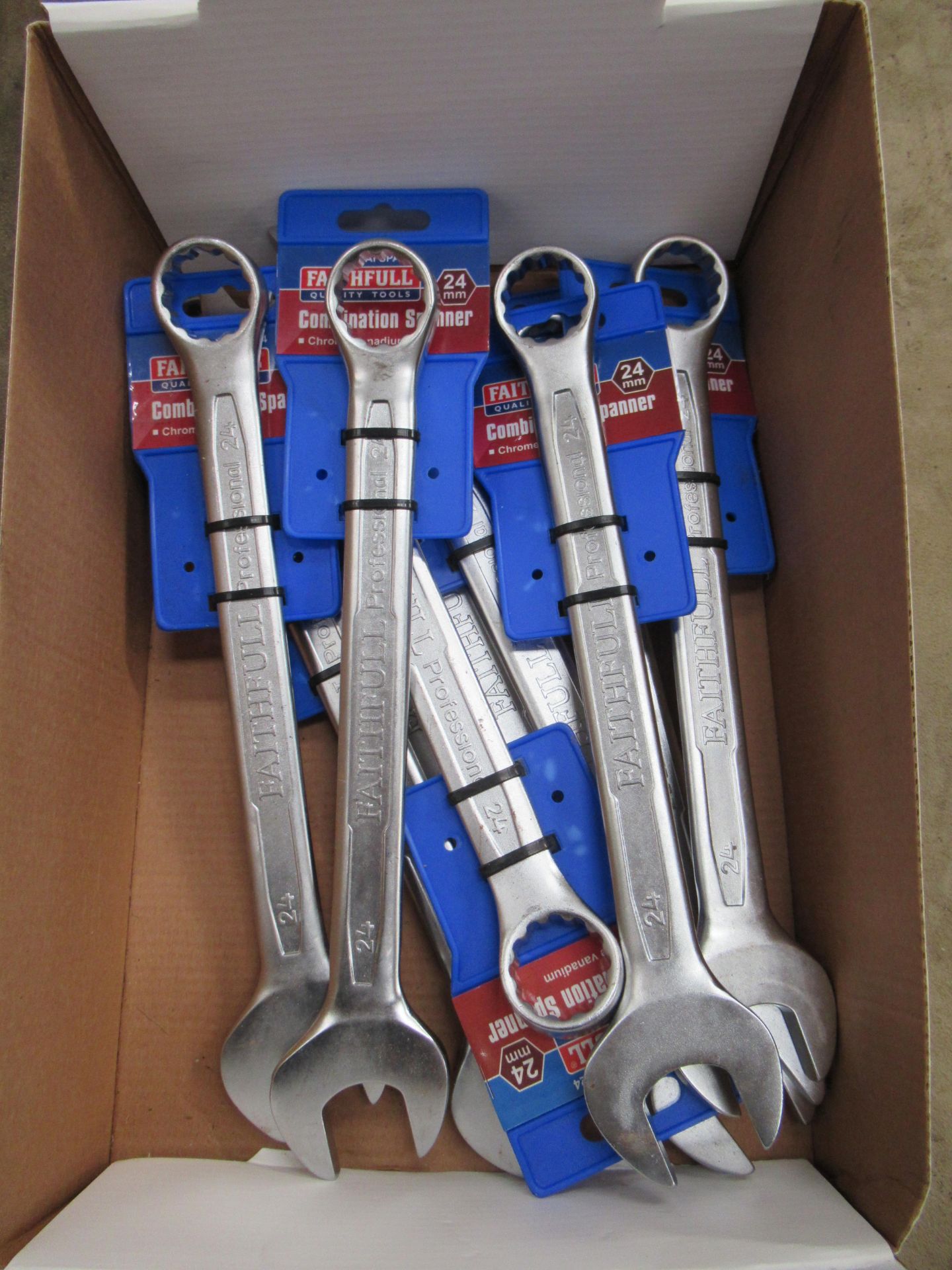 2x Boxes of Unused 24mm Old Faithfull Spanners - Image 4 of 7