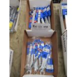 2x Boxes of Unused 24mm + 17mm Old Faithfull Spanners