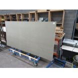 Single Sided Board/Sheet Trolley and Contents inc. 3 MDF Sheets