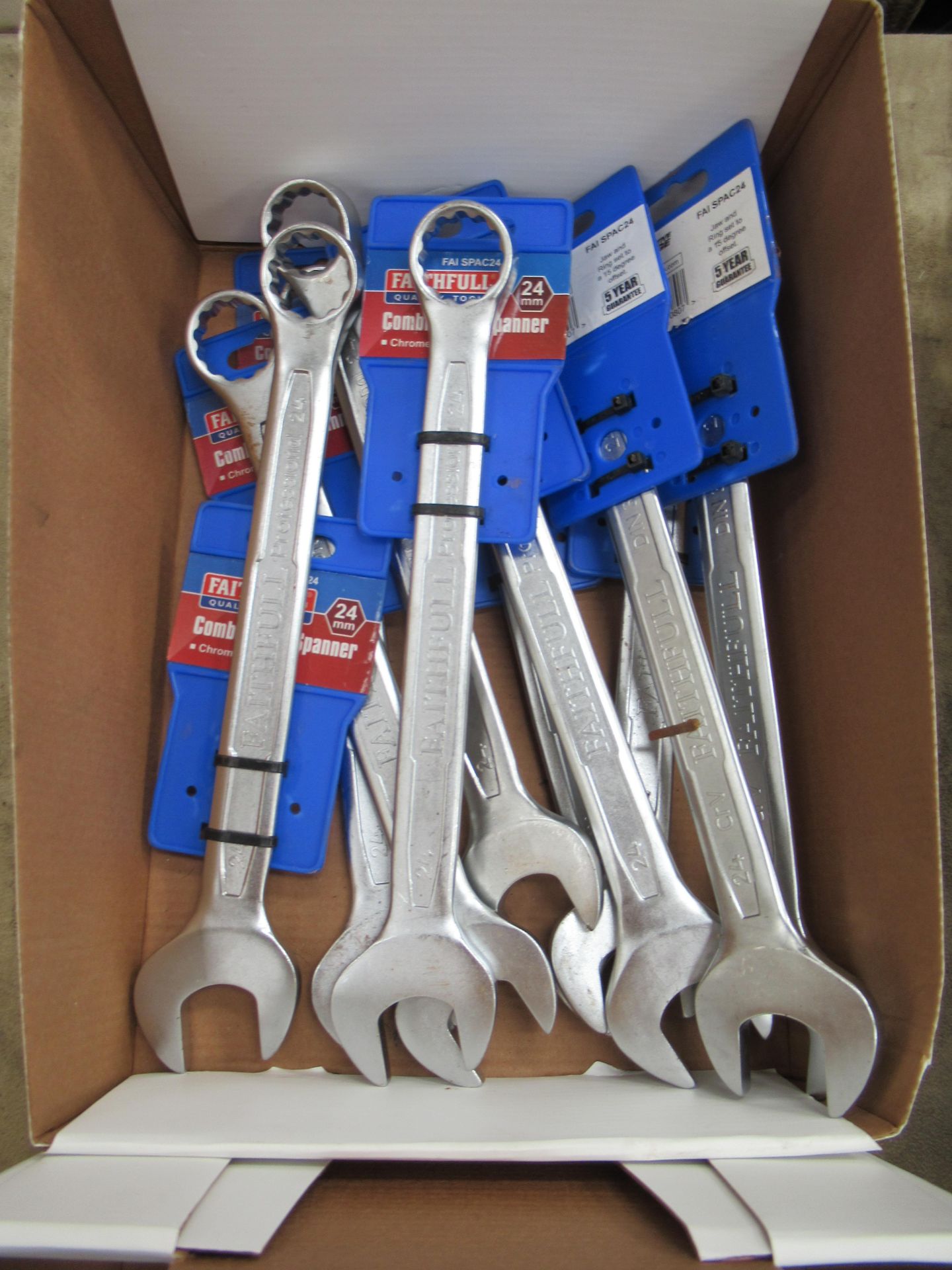 2x Boxes of Unused 24mm + 17mm Old Faithfull Spanners - Image 5 of 6