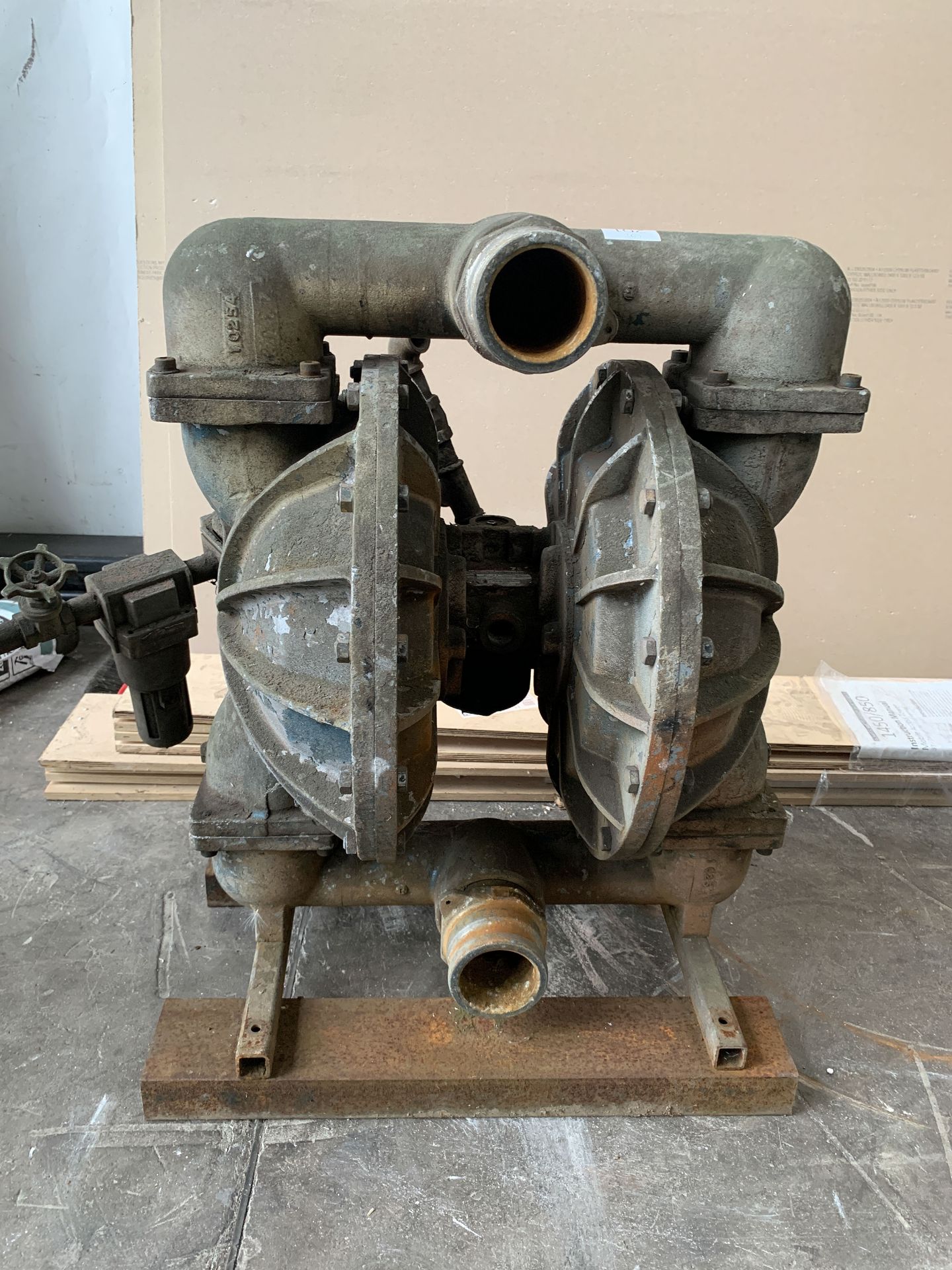 Blagdon skid mounted diaphragm pump- model Beaver 75