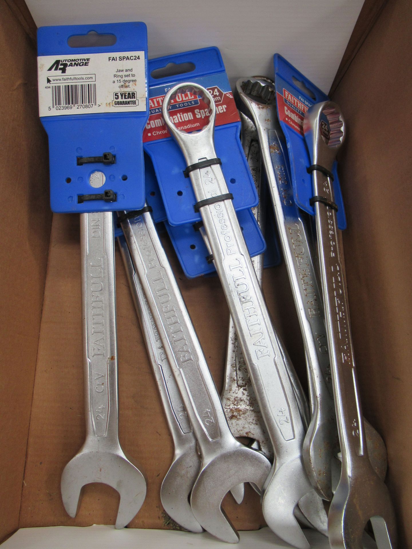 2x Boxes of Unused 24mm Old Faithfull Spanners - Image 7 of 7