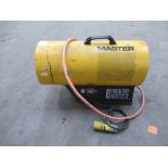 A Master MCS 110V/Gas Space Heater