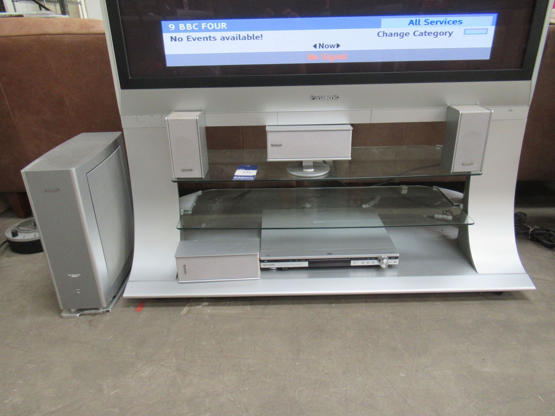 Panasonic TH-50PX60B Vera 50" Integrated Mobile Television together with Sound System and DVD Player - Image 3 of 5