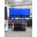 Samsung UE50AU9000K 50" Television - comes with remote, power cable and stand