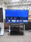 Samsung UE50AU9000K 50" Television - comes with remote, power cable and stand