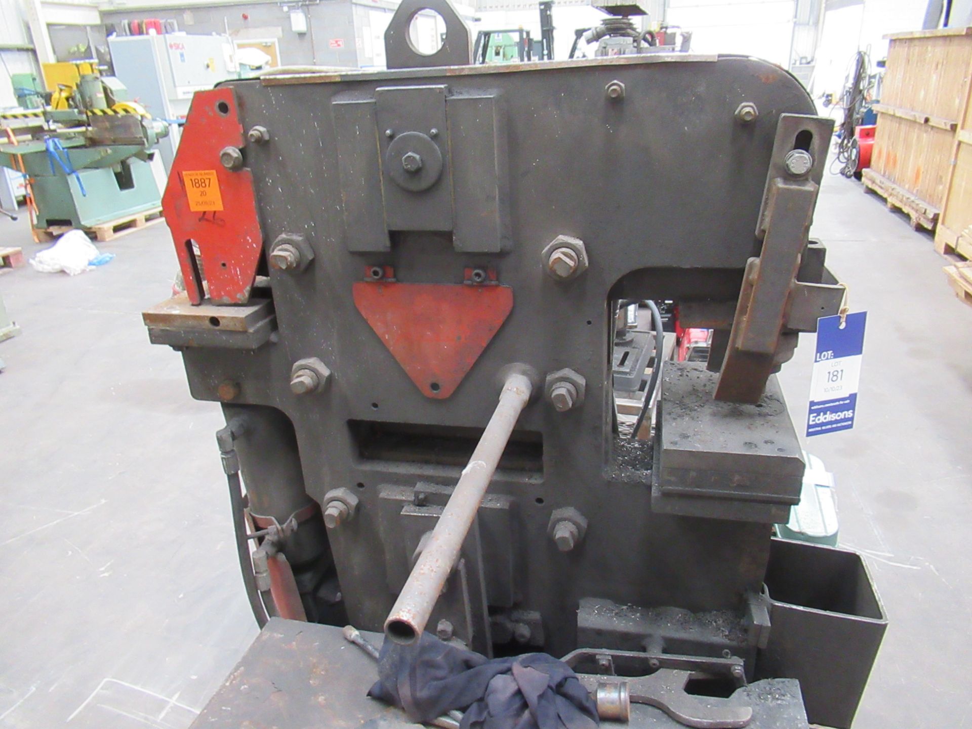 Edwards 'Jaws IV' Hydraulic Iron Worker - Image 5 of 5