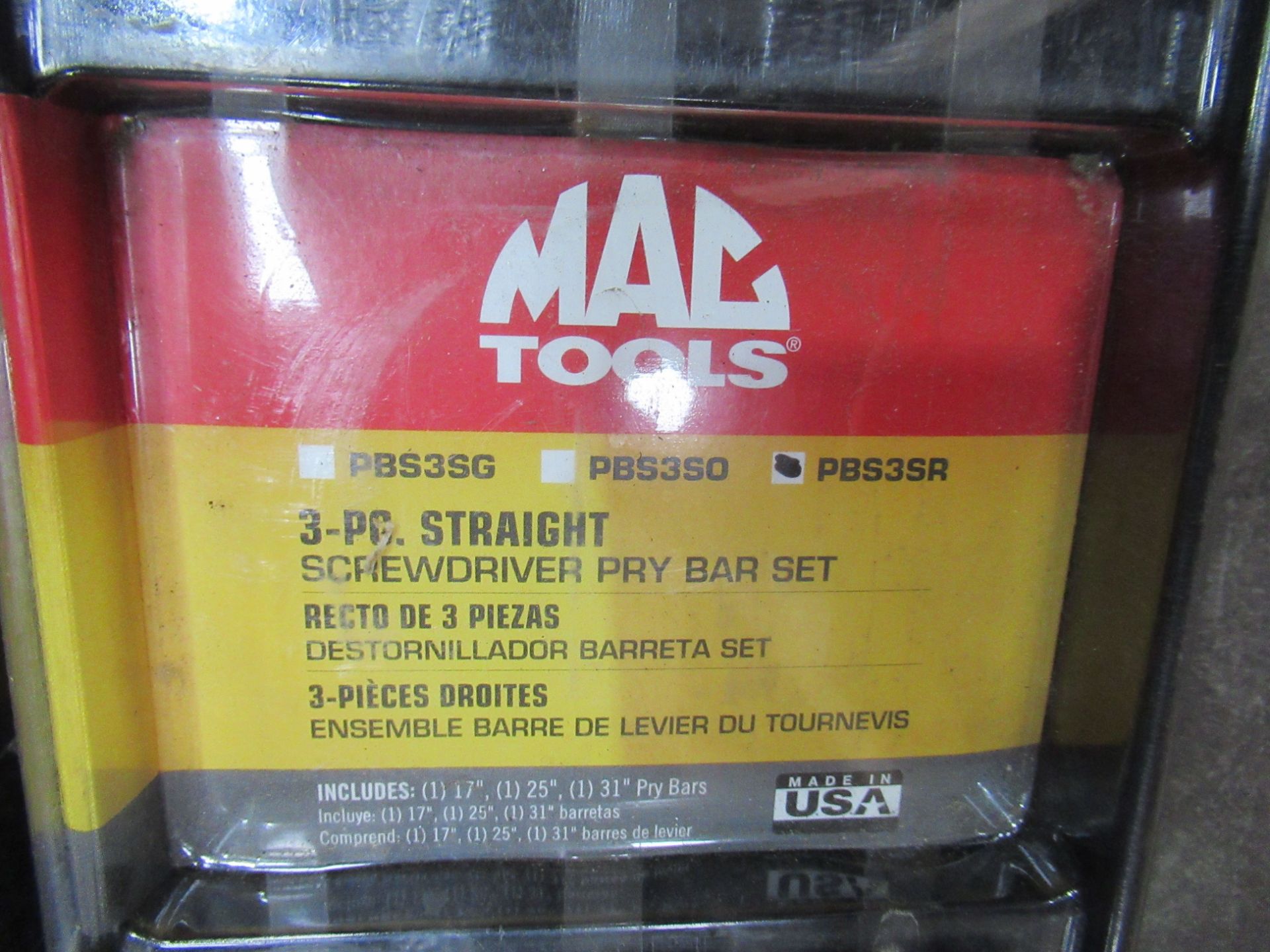 2x 3pc MAC Tools Screwdriver Pry Bar Sets - Image 3 of 3