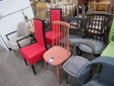 Qty of Assorted Chairs