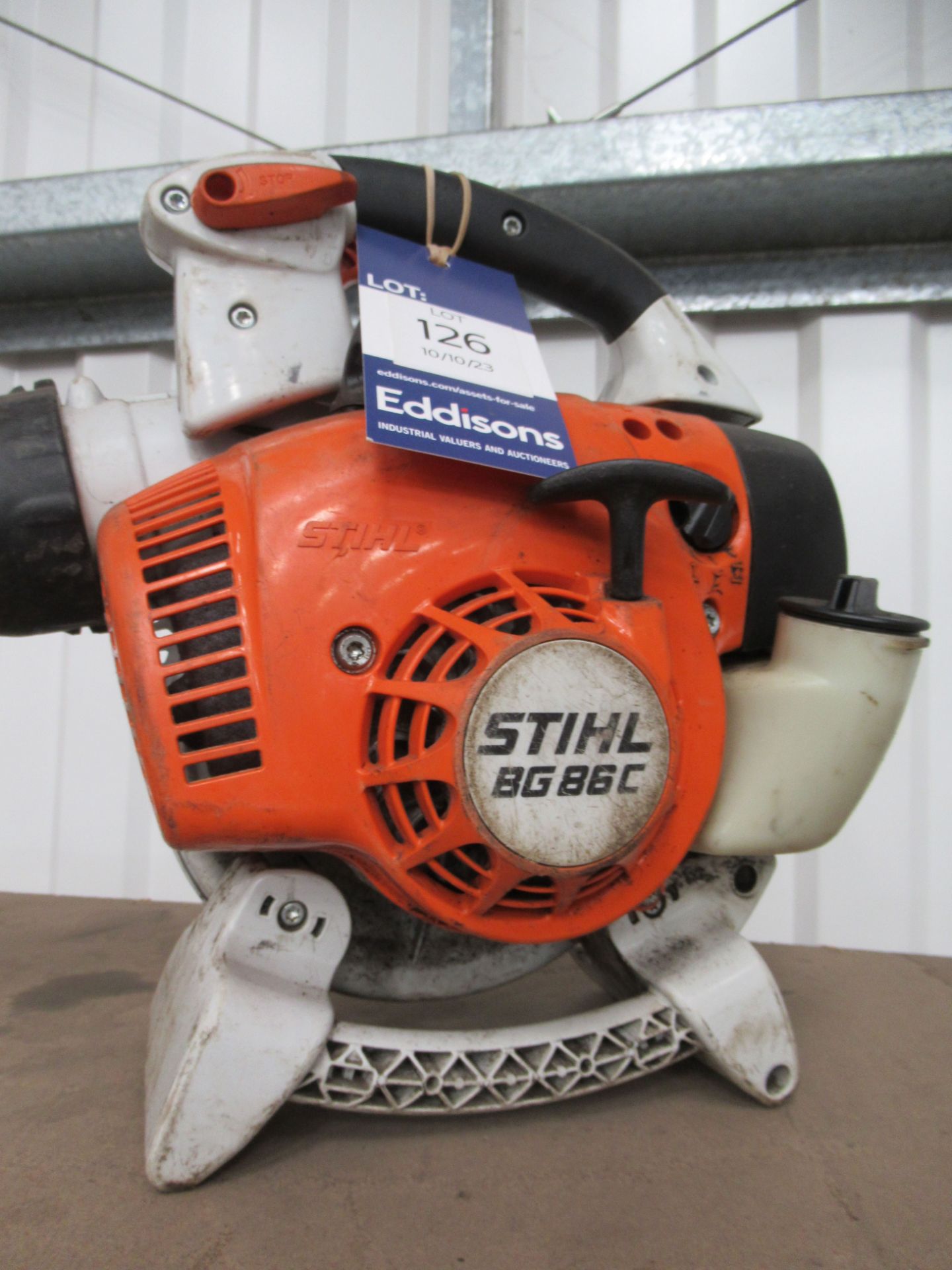 Stihl BG86C Petrol Powered Leaf Blower - spares or repairs - Image 2 of 3