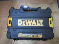DeWalt XR Cordless Brushless Drill with 2x Batteries, 1x Charger, in Carry Case (case damaged)