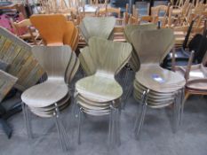 Qty of Stackable Chairs