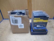 Qty of Irwin Pozi & Torx Heads