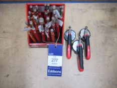 Qty of MAC Tools Extendable Magnetic and 3x Extendable Mirrors