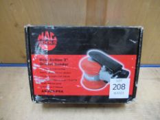 MAC Tools Dual Action 3" Orbital Sander - boxed