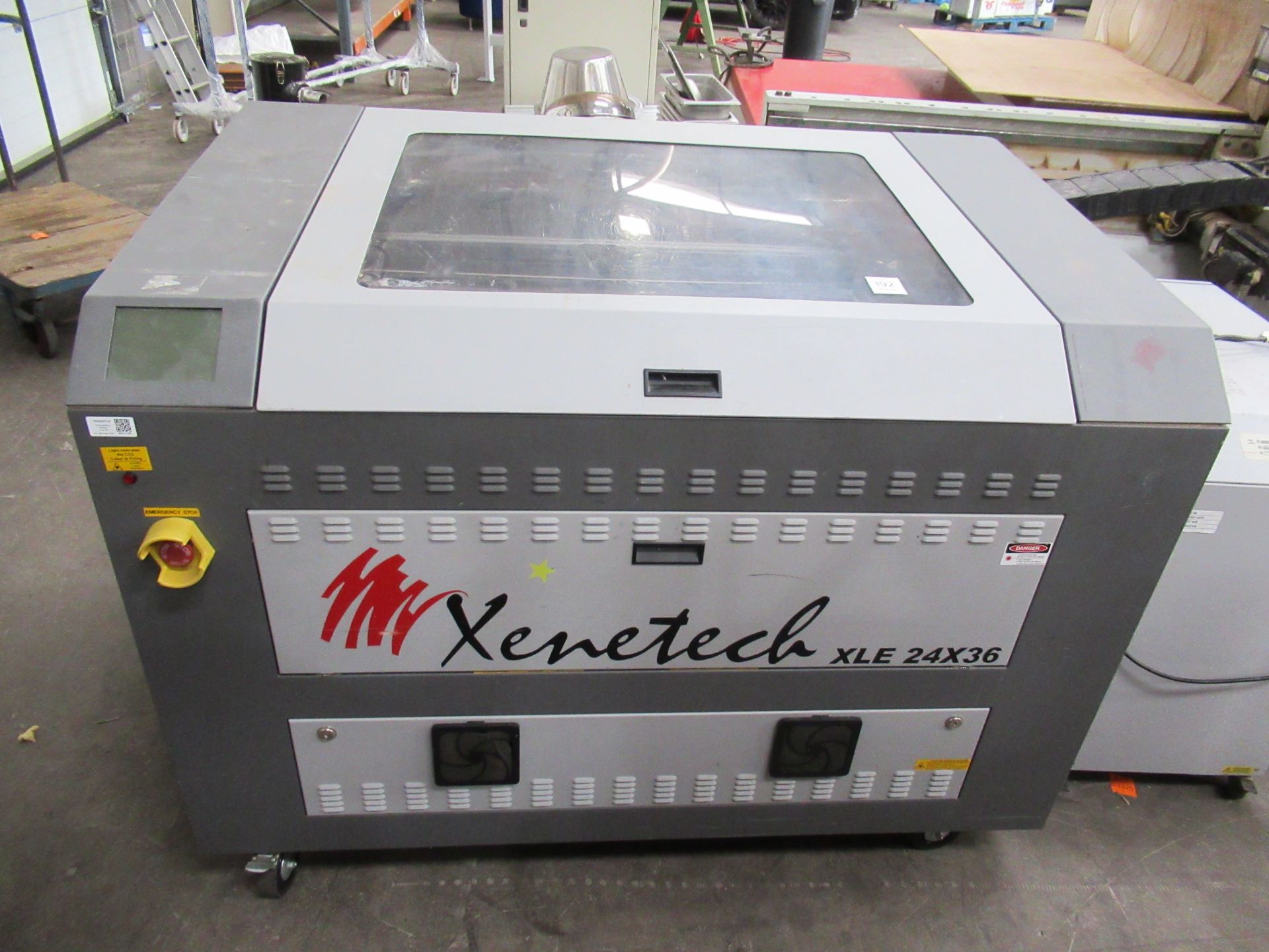 An Xenetech XLE 24 x36 Lazer Engraver come with a Bofa advantage filter unit - Image 2 of 9