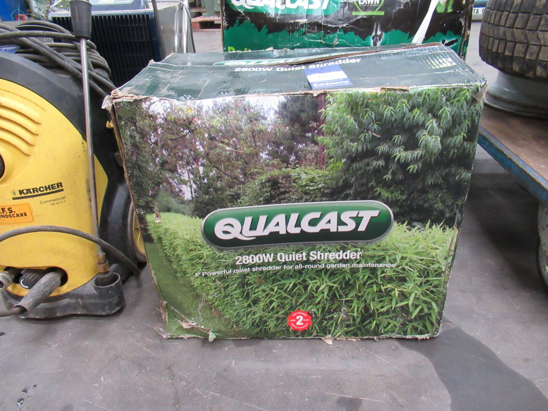 Qualcast 2800W Quiet Shredder (boxed)