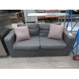 Upholstered Two Seater Sofa Bed