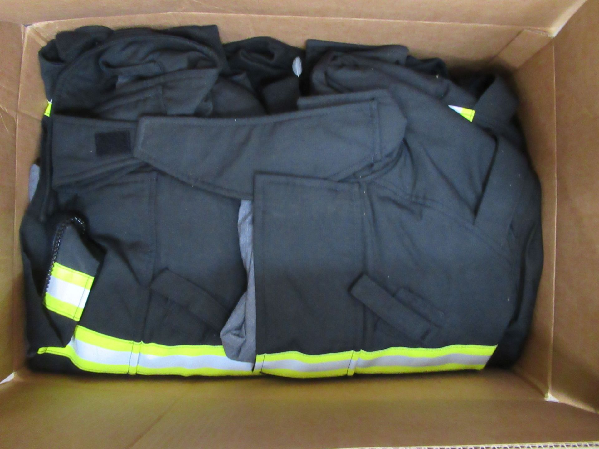 A box of fire brigade jackets - Image 2 of 2