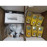 6x Gasalert Extreme Gas Detectors - no chargers