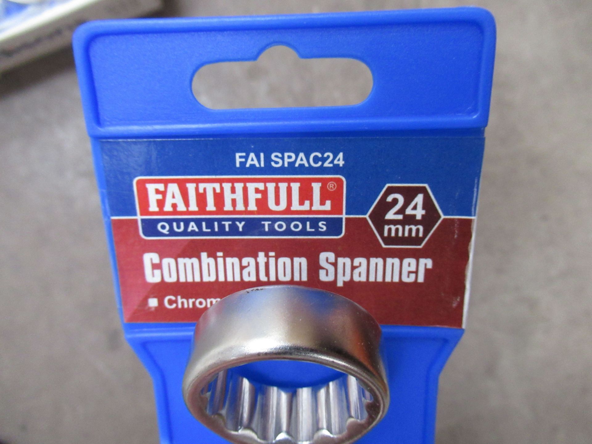 A Selection of Faithful 24mm Combination Spanners - Image 2 of 3
