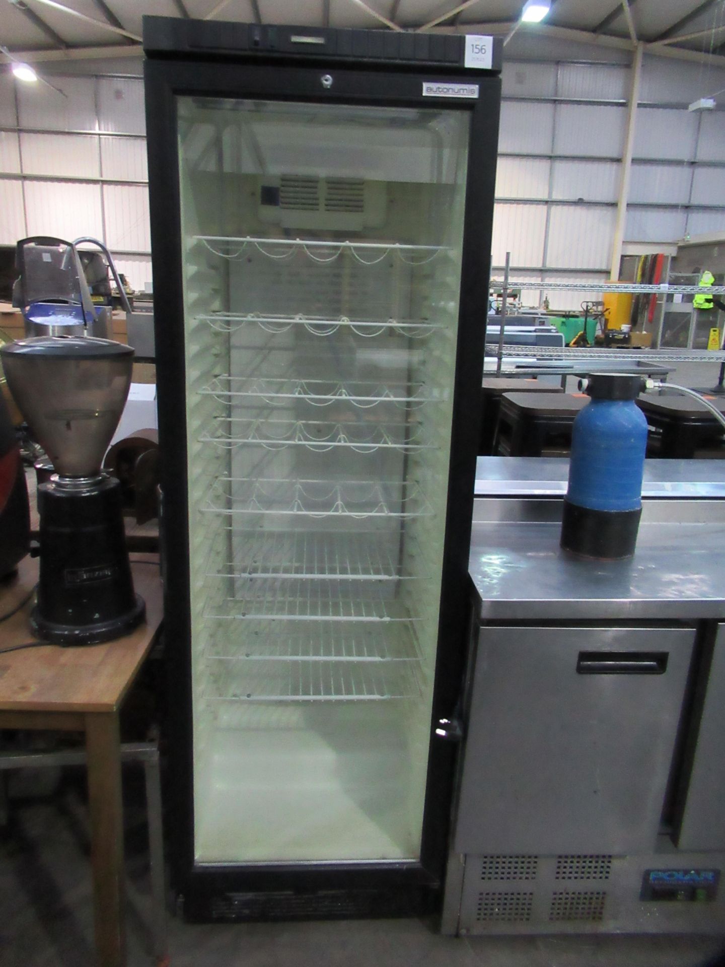 Autonumis Upright Glass Fronted Display Fridge