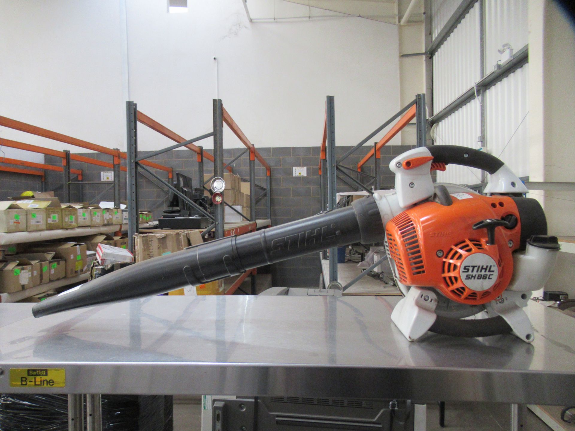 A Stihl SH86C Leaf Blower