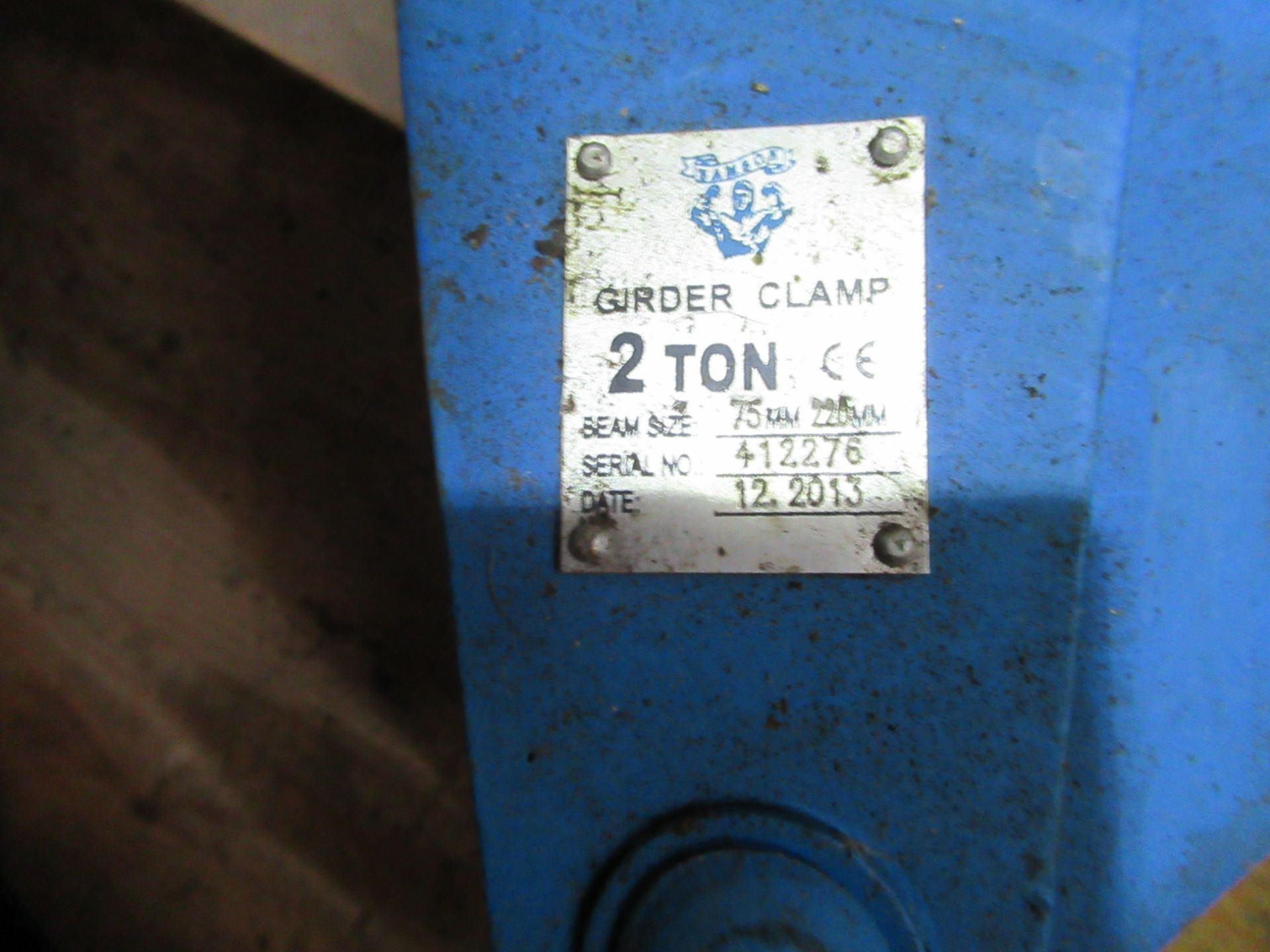 A 2ton Girder Clamp - Image 2 of 2