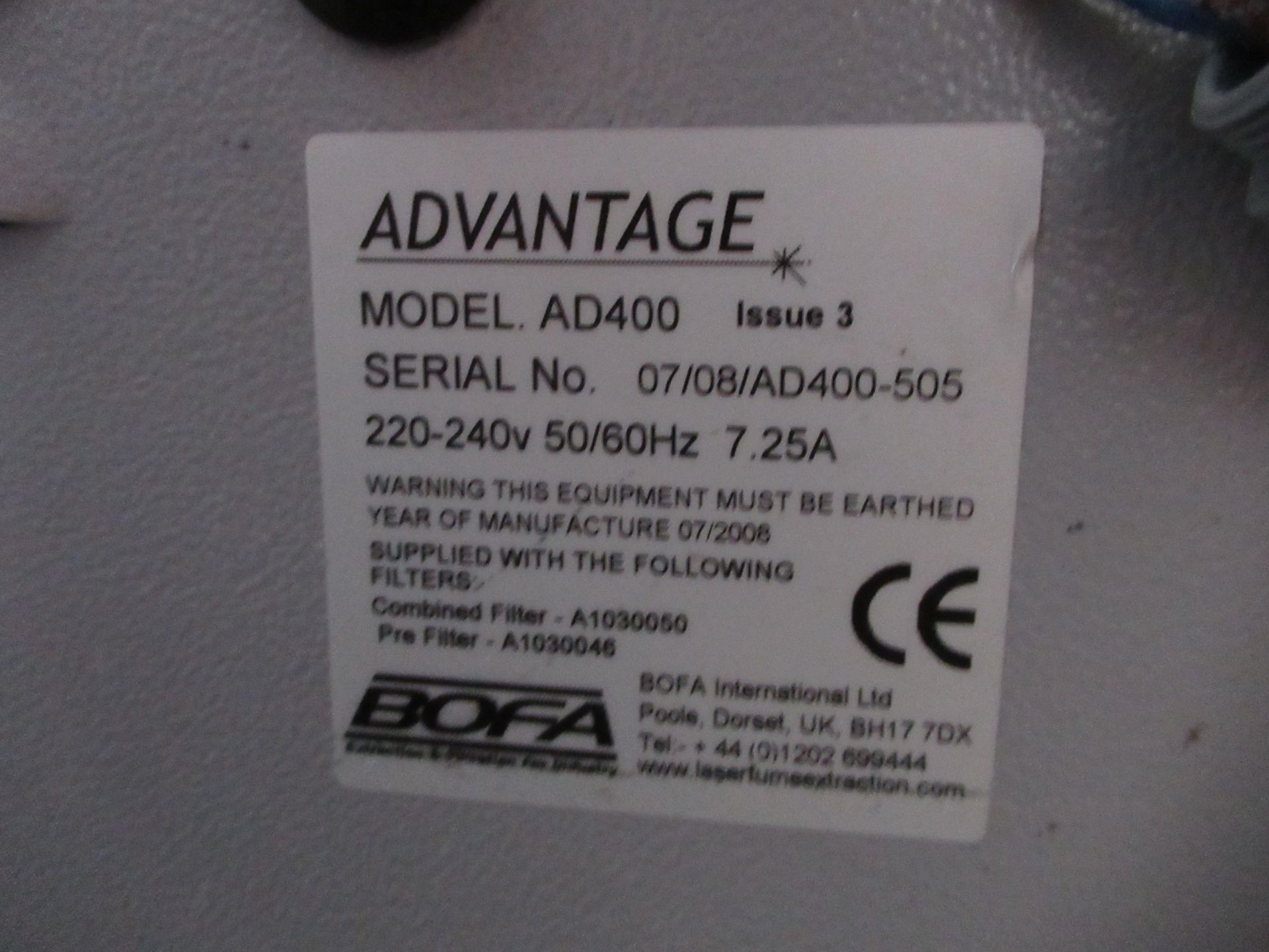 An Xenetech XLE 24 x36 Lazer Engraver come with a Bofa advantage filter unit - Image 9 of 9