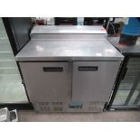 Polar Refrigeration Stainless Steel Prep Cabinet