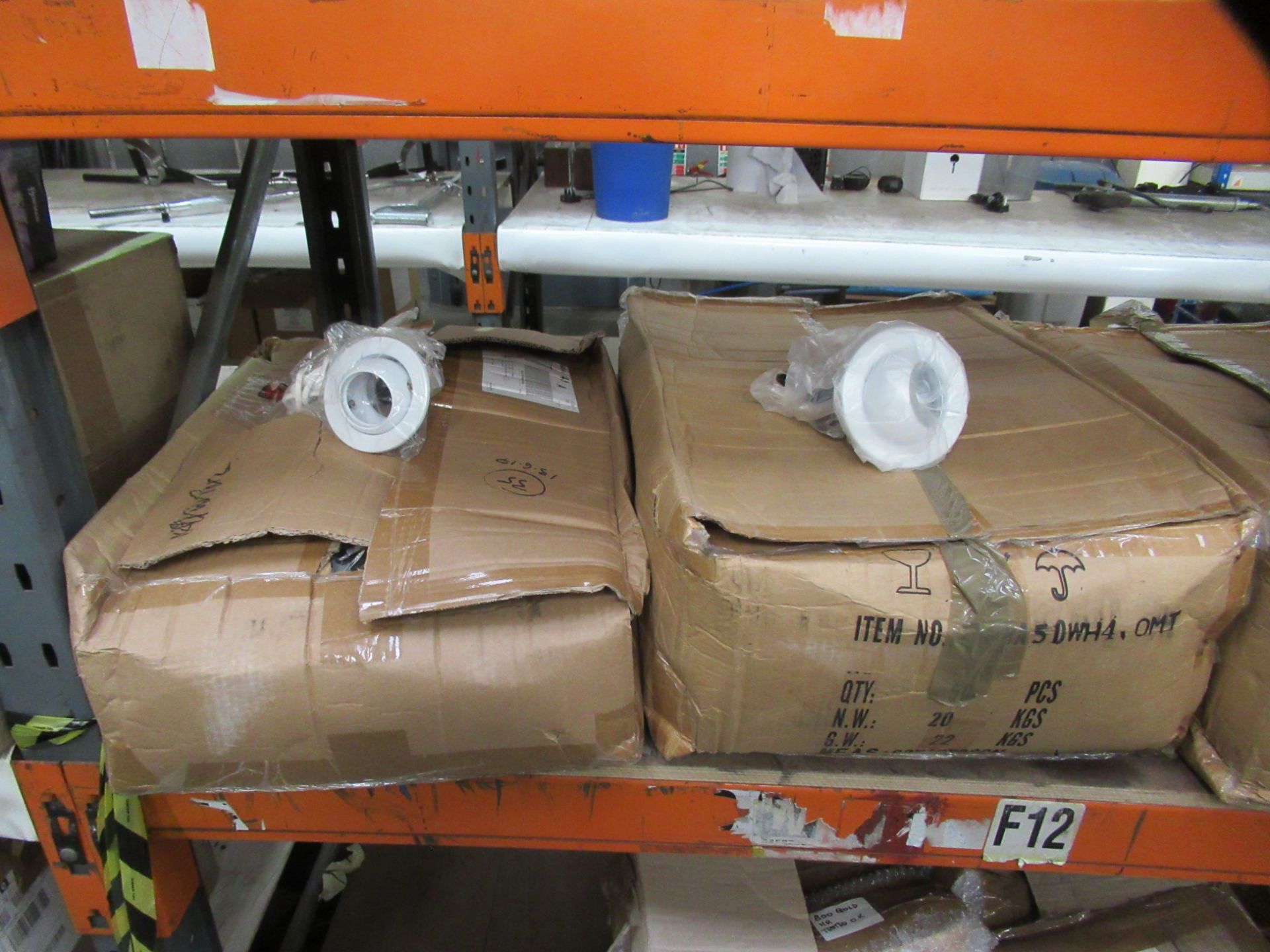 5x Boxes to Contain a Large QTY of White Tilt Downlights - Image 2 of 5