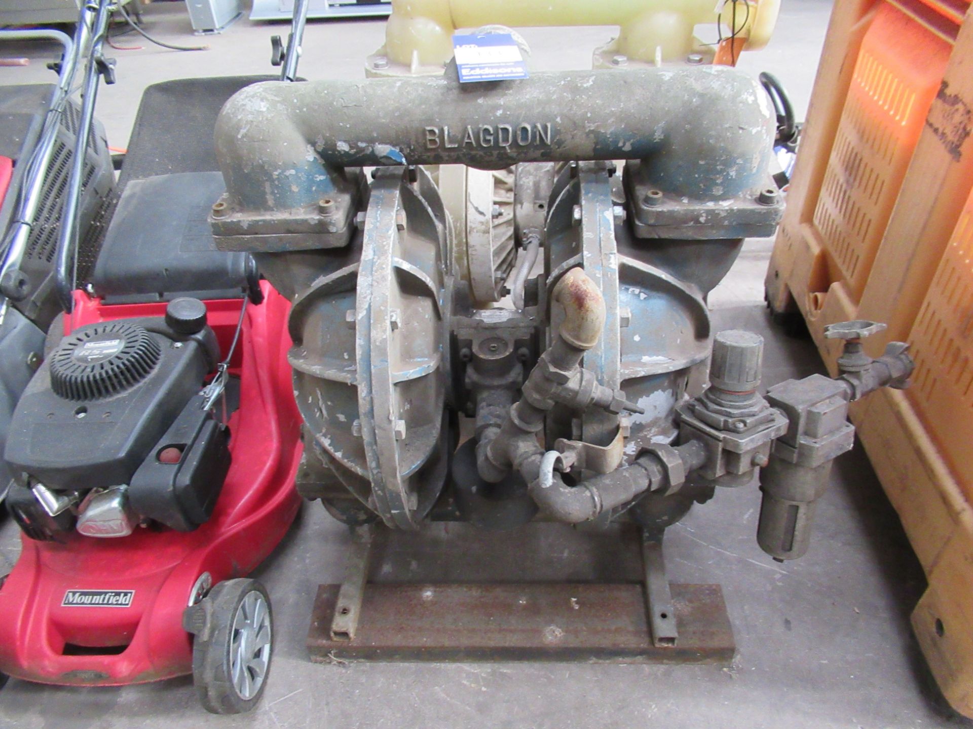 Wilden Plastic Diaphragm Pump and Blagdon Skid Mounted Diaphragm Pump- model Beaver 75 - Image 3 of 3