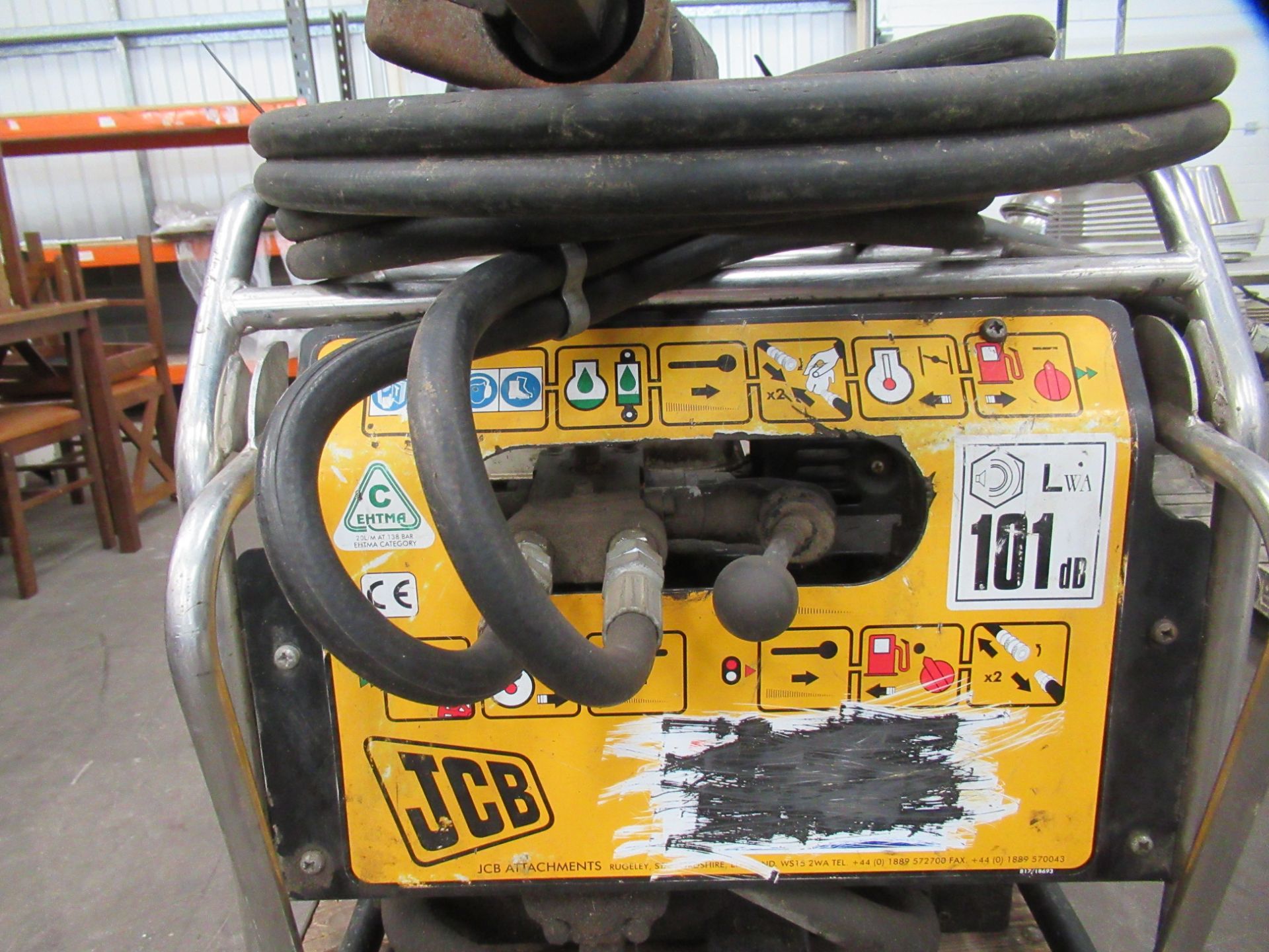 JCB Mobile Petrol Powered Hydraulic Powerpack with JCB Jackhammer - Bild 6 aus 6