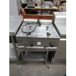 Lincat Stainless Steel Counter Top Electric Twin Fryer and Table