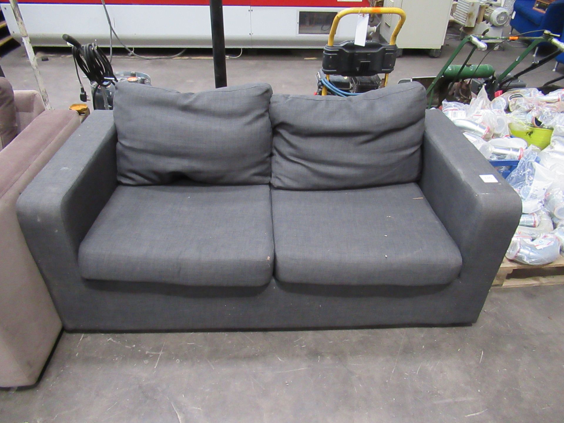 Upholstered Two Seater Sofa Bed - Image 2 of 2