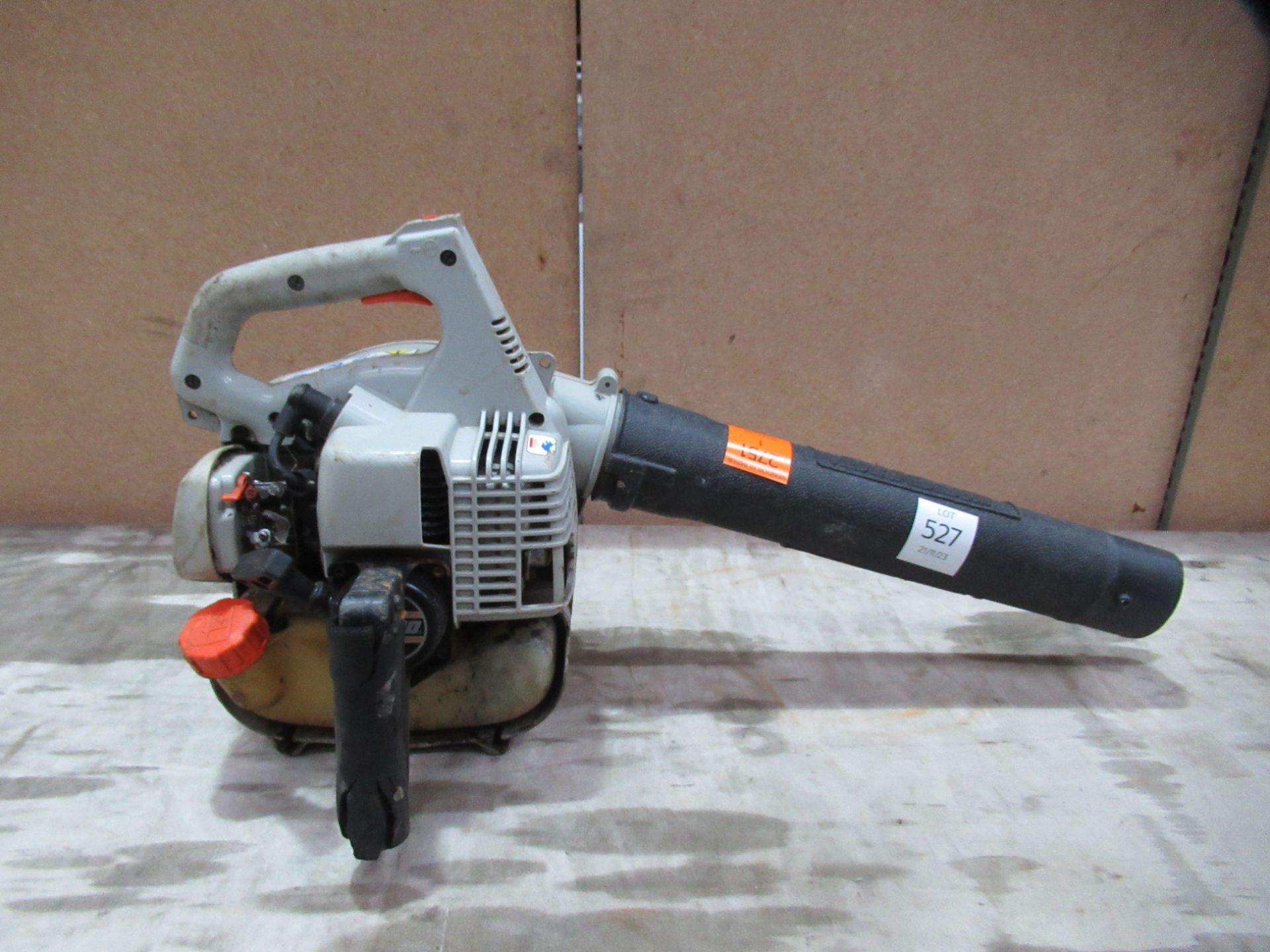 An Eco E52400 Petrol Powered Leaf Blower